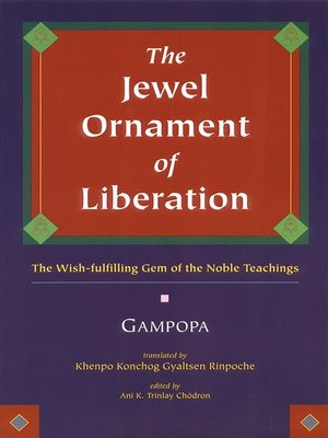 cover image of The Jewel Ornament of Liberation